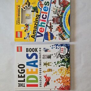 Lego Books - The Lego Ideas Book & Lego Amazing Vehicles
